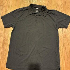 True Classic Dark Grey Men's Polo - XL